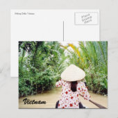 Carte Postale voyage de mekong (Devant / Derrière)