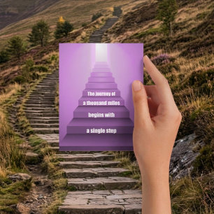 Carte Postale Voyage de mille miles