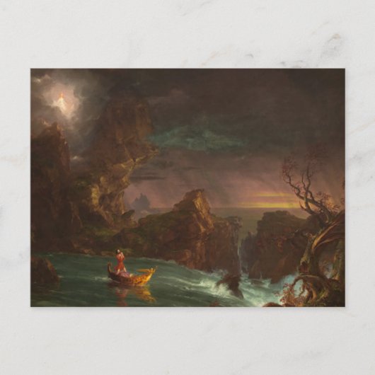 carte postale voyage de vie (Devant)