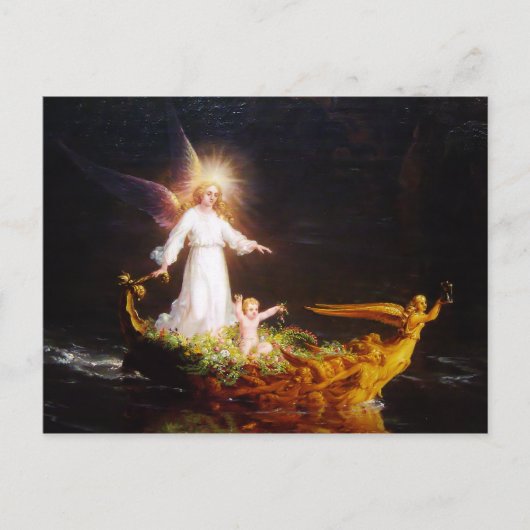 Carte Postale Voyage de vie Enfance (Devant)