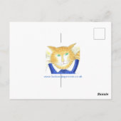 Carte Postale Voyage d'entraîneur arabe de type à la yole de (Dos)