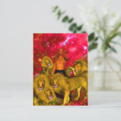 Carte Postale Voyage des lions (Debout devant)