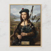 Carte Postale Voyage drôle en Écosse (Devant)