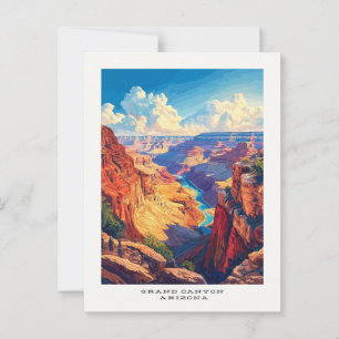 Carte postale Voyage du parc national du Grand Can