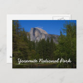 Carte postale Voyage du parc national Yosemite à d (Devant / Derrière)