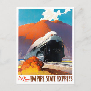 Carte postale voyage Empire State Express