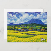 Carte Postale Voyage en Corée du Sud sur l'île de Jeju (Devant / Derrière)