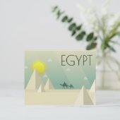 CARTE POSTALE VOYAGE EN EGYPTE (Debout devant)