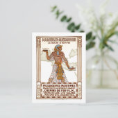 Carte Postale Voyage en Égypte Vintage (Debout devant)