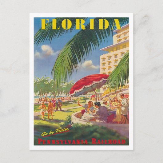 Carte Postale Voyage en Floride (Devant)