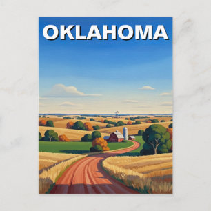Carte Postale Voyage en Oklahoma