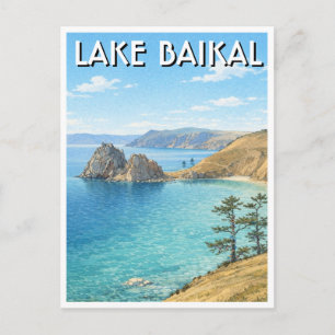 Carte Postale Voyage en Russie Lac Baïkal