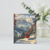 Carte Postale Voyage en Suisse Vintage (Debout devant)