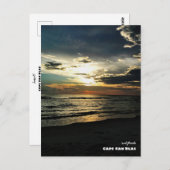 Carte Postale Voyage | Floride - Cap San Blas Sunset (Devant / Derrière)