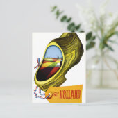 Carte Postale voyage holland vintage (Debout devant)