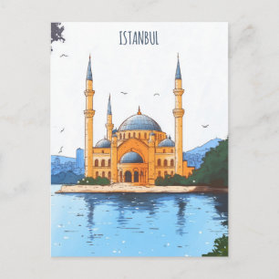 Carte Postale Voyage Istanbul Turquie
