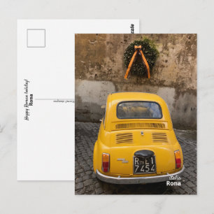 Carte Postale Voyage   Italie - Rome, Joyeux Fêtes