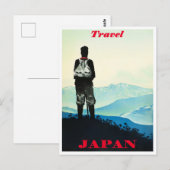 Carte Postale Voyage Japon vintage voyage (Devant / Derrière)