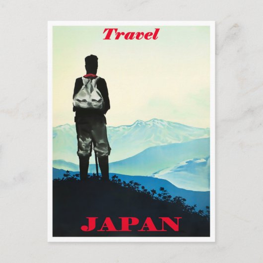 Carte Postale Voyage Japon vintage voyage (Devant)