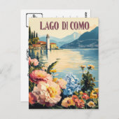 Carte postale Voyage Lago Di Como (Devant / Derrière)
