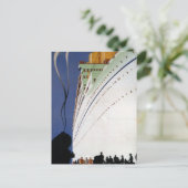 Carte postale Voyage Lignes de Croisière Canadien (Debout devant)