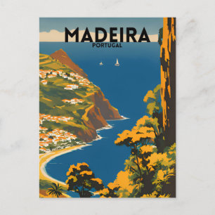 Carte Postale Voyage Madeira Portugal