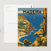 Carte Postale Voyage Madeira Portugal (Devant / Derrière)