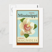 Carte Postale Voyage Mississippi (Devant / Derrière)