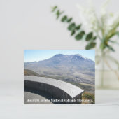 Carte Postale Voyage Monument National Volcanique du Mont St Hel (Debout devant)