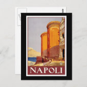 Carte postale voyage NAPOLI vintage (Devant / Derrière)