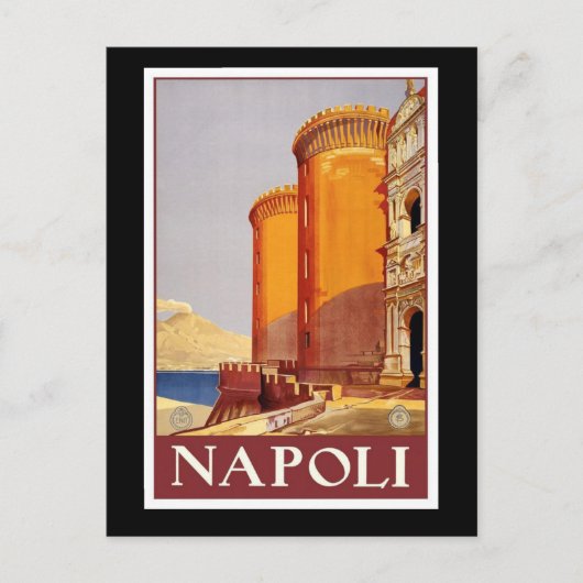 Carte postale voyage NAPOLI vintage (Devant)
