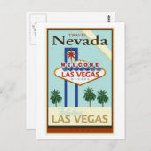 Carte Postale Voyage Nevada (Devant / Derrière)