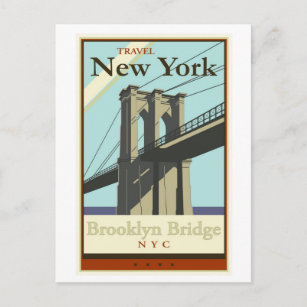 Carte Postale Voyage New York