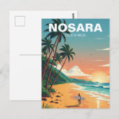 Carte Postale Voyage Nosara Costa Rica (Devant / Derrière)