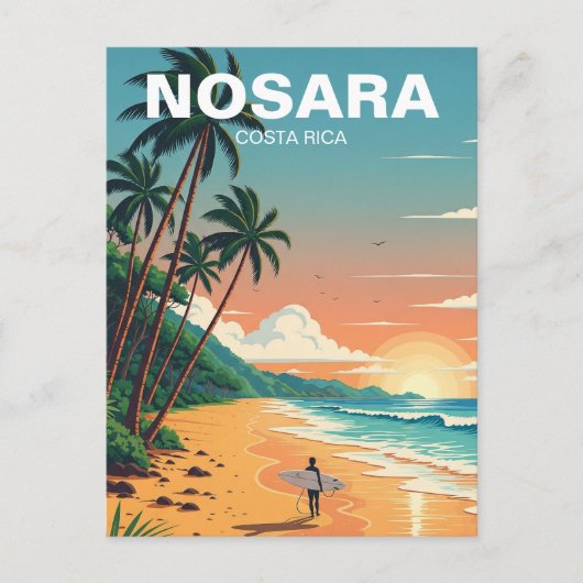 Carte Postale Voyage Nosara Costa Rica (Devant)