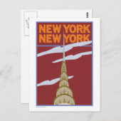CARTE POSTALE VOYAGE-NY, NY- (Devant / Derrière)