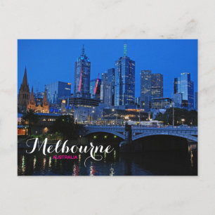 Carte Postale Voyage panoramique à Melbourne Australie