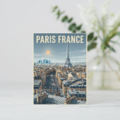 Carte Postale Voyage Paris France (Debout devant)