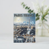 Carte Postale Voyage Paris France (Debout devant)
