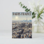 Carte Postale Voyage Paris France (Debout devant)