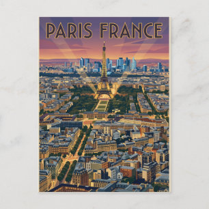 Carte Postale Voyage Paris France