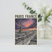 Carte Postale Voyage Paris France (Debout devant)