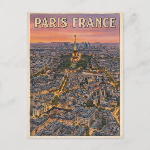 Carte Postale Voyage Paris France