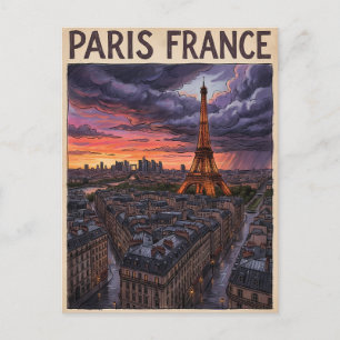 Carte Postale Voyage Paris France