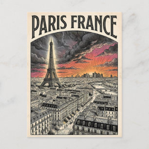 Carte Postale Voyage Paris France