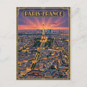 Carte Postale Voyage Paris France