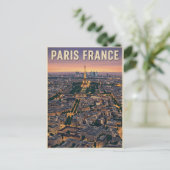 Carte Postale Voyage Paris France (Debout devant)