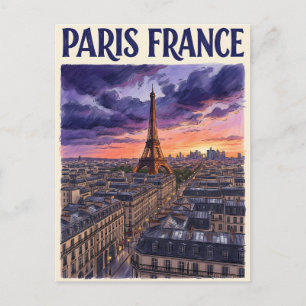 Carte Postale Voyage Paris France