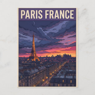 Carte Postale Voyage Paris France