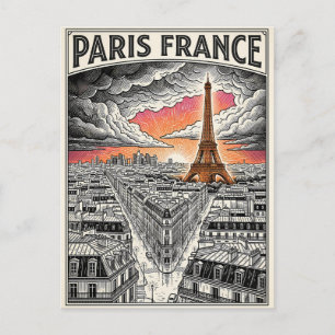Carte Postale Voyage Paris France